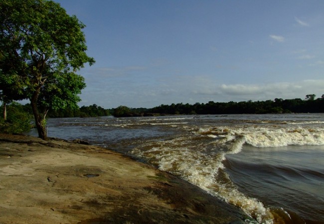 Río Caura, en Venezuela.