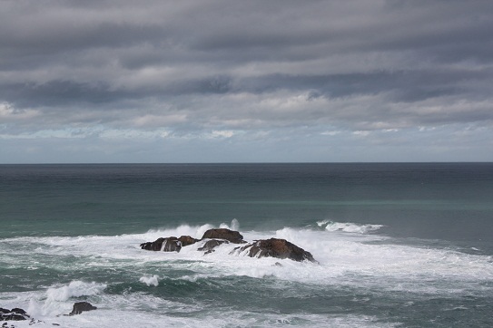 Hoy había más azules que olas en el mar.

Mónica Fernández-Aceytuno