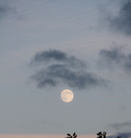 La luna llena de agosto