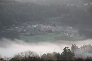 Niebla al amanecer el 27-2-2015