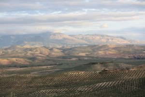 Sierra Mágina al atardecer (Jaén)