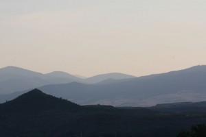 La Rioja al atardecer / Aceytuno