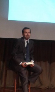 Juan Fernández-Aceytuno en la presentacion de "Lógica sencilla"