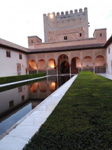Patio de los arrayanes en la Alhambra / Octubre 2016 / Aceytuno