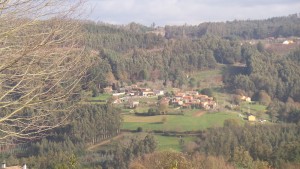 Paisaje visto desde mi ventana con sol el 31-12-2015 / Aceytuno