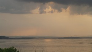 Río Congo durante el atardecer del 19-1-2016 / Aceytuno
